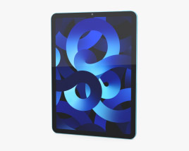 Apple iPad Air 2022 Blue 3D model