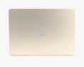 Apple MacBook Air M2 2022 Starlight 3D模型