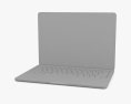 Apple MacBook Air M2 2022 Silver Modello 3D