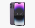 Apple iPhone 14 Pro Max Deep Purple 3D модель