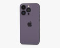 Apple iPhone 14 Pro Deep Purple 3Dモデル