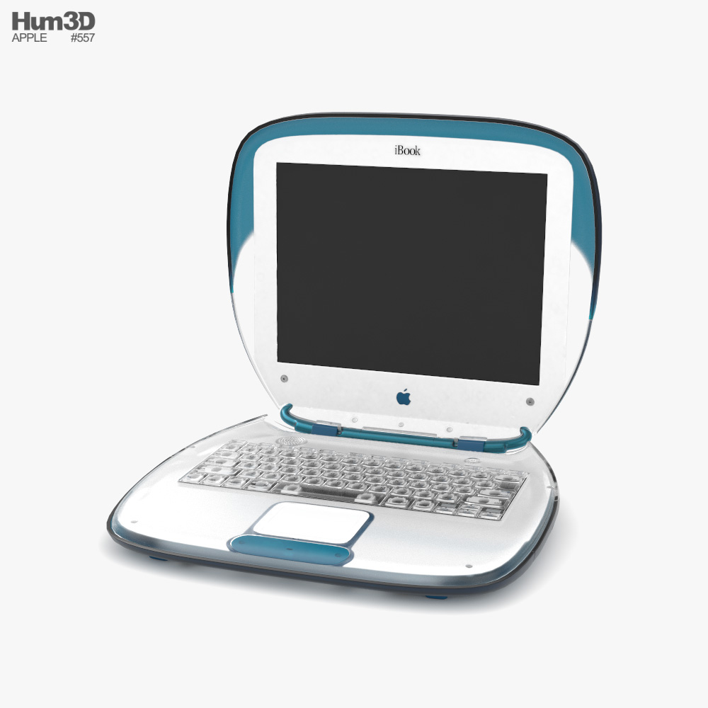 Apple iBook 3Dモデル