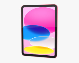 Apple iPad 10th Generation Pink 3D 모델 