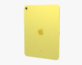 Apple iPad 10th Generation Yellow 3d model