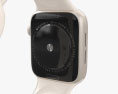 Apple Watch SE 2022 40mm Starlight Aluminum Modèle 3d