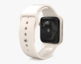 Apple Watch SE 2022 44mm Starlight Aluminum 3d model