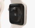 Apple Watch SE 2022 44mm Starlight Aluminum 3Dモデル
