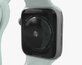Apple Watch SE 2022 44mm Silver Aluminum 3D-Modell