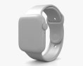Apple Watch SE 2022 44mm Silver Aluminum 3d model