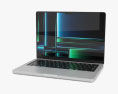 Apple MacBook M2 Pro 2023 14 inch Silver Modèle 3d
