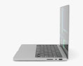 Apple MacBook M2 Pro 2023 14 inch Silver 3d model