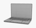 Apple MacBook Pro 2023 16 inch Silver 3d model
