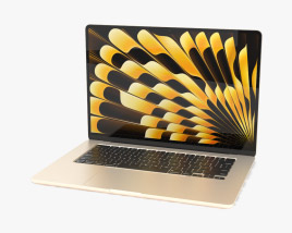 Apple MacBook Air 15 inch 2023 Starlight 3D模型
