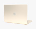 Apple MacBook Air 15 inch 2023 Starlight 3D 모델 