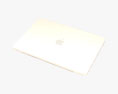 Apple MacBook Air 15 inch 2023 Starlight 3Dモデル