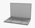 Apple MacBook Air 15 inch 2023 Space Gray 3Dモデル