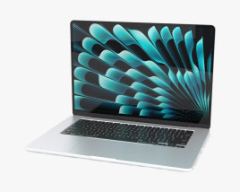 Apple MacBook Air 15 inch 2023 Silver 3D model