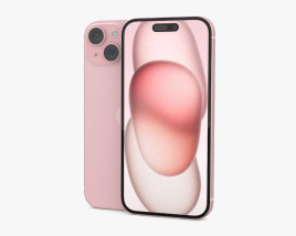 Apple iPhone 15 Pink 3D model