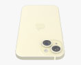 Apple iPhone 15 Yellow 3D 모델 