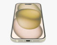 Apple iPhone 15 Plus Yellow Modello 3D