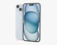Apple iPhone 15 Plus Blue Modelo 3D