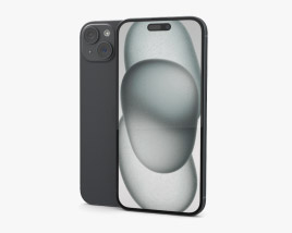 Apple iPhone 15 Plus Black 3Dモデル