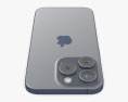 Apple iPhone 15 Pro Blue Titanium 3D модель