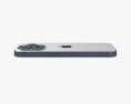 Apple iPhone 15 Pro Blue Titanium Modello 3D