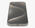 Apple iPhone 15 Pro Natural Titanium 3D 모델 