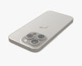 Apple iPhone 15 Pro Natural Titanium 3D 모델 