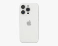 Apple iPhone 15 Pro White Titanium 3D 모델 