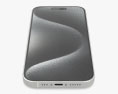 Apple iPhone 15 Pro White Titanium 3D 모델 