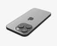 Apple iPhone 15 Pro Black Titanium 3D模型