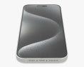 Apple iPhone 15 Pro Max White Titanium 3D модель