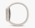 Apple Watch Series 9 41mm Starlight Aluminum Case with Solo Loop 3D 모델 