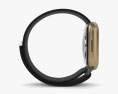 Apple Watch Series 9 41mm Gold Stainless Steel Case with Sport Loop 3D-Modell