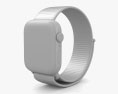 Apple Watch Series 9 41mm Silver Stainless Steel Case with Sport Loop 3D-Modell