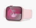 Apple Watch Series 9 45mm Pink Aluminum Case with Solo Loop 3D модель