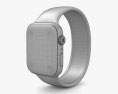 Apple Watch Series 9 45mm Starlight Aluminum Case with Solo Loop Modello 3D