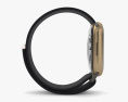 Apple Watch Series 9 45mm Gold Stainless Steel Case with Sport Loop Modelo 3d