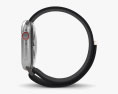 Apple Watch Series 9 45mm Silver Stainless Steel Case with Sport Loop 3D-Modell