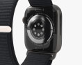 Apple Watch Series 9 45mm Graphite Stainless Steel Case with Sport Loop 3D模型