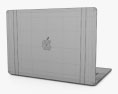 Apple MacBook Air 15 inch M3 2024 Starlight 3D-Modell