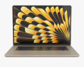 Apple MacBook Air 15 inch M3 2024 Starlight 3Dモデル