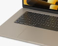 Apple MacBook Air 15 inch M3 2024 Starlight 3D модель