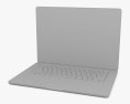 Apple MacBook Air 15 inch M3 2024 Starlight Modelo 3d