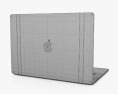 Apple MacBook Air 15 inch M3 2024 Silver 3D модель