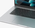 Apple MacBook Air 15 inch M3 2024 Silver 3D模型