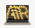 Apple MacBook Air 13 inch M3 2024 Starlight Modelo 3D