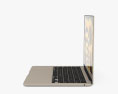 Apple MacBook Air 13 inch M3 2024 Starlight Modelo 3d
